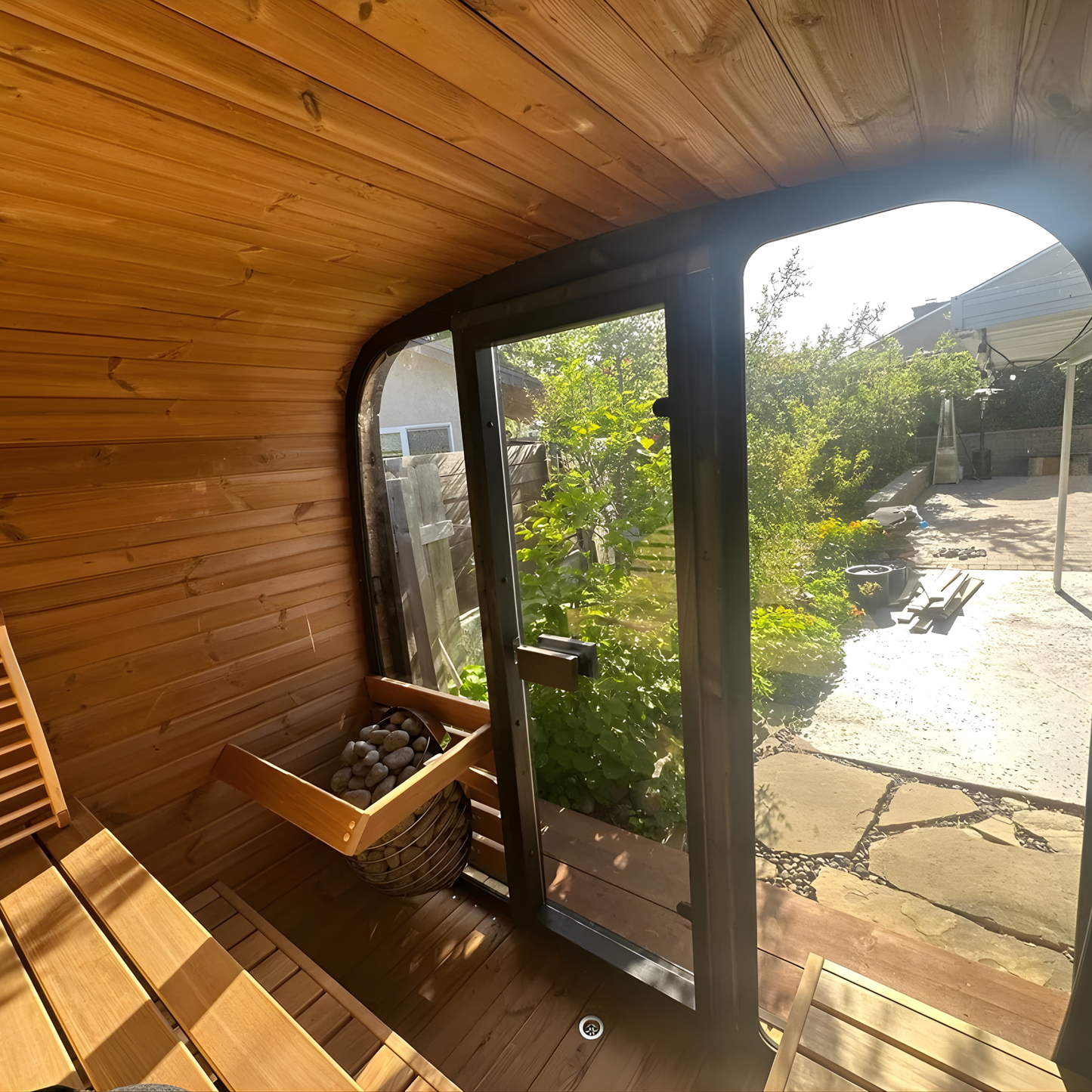 SaunaLife CL5G Outdoor Cube Sauna (4 Person)