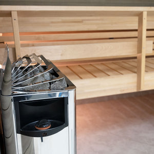1,461.11 Harvia The Wall SWS80 Electric Heater + $57.78 Harvia AC3000 stones (1 order of sauna stones)