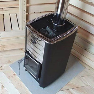 $908.89 Harvia M3 Wood-Burning Sauna Heater + $60 Harvia AC3020 stones (2 orders of stones)