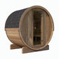 SaunaLife Barrel Outdoor Sauna - 4 Person