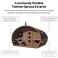 SaunaLife G11 2-Room Outdoor Sauna (8 Person)
