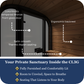SaunaLife CL3G Outdoor Cube Sauna (2 Person)