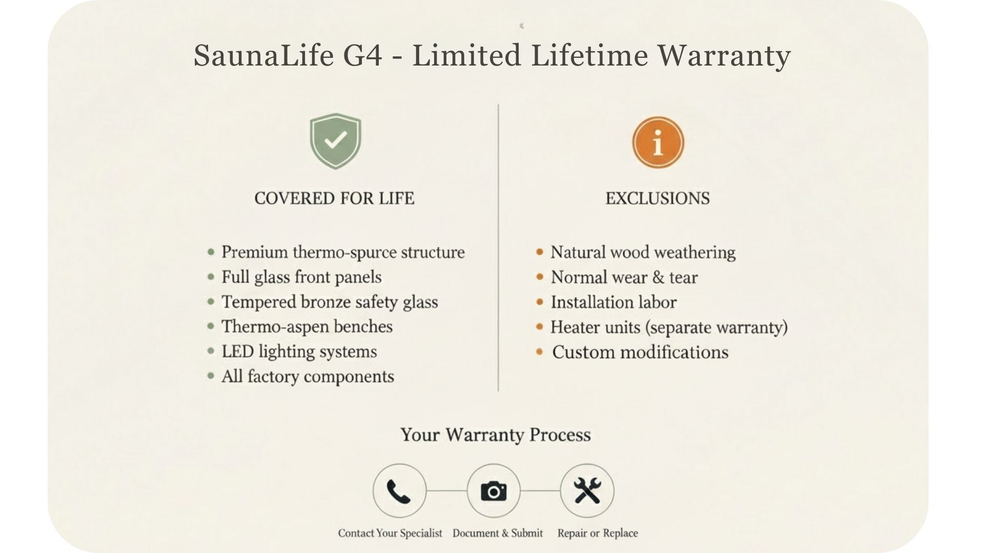 SaunaLife Model G4 Outdoor Sauna (6 person)