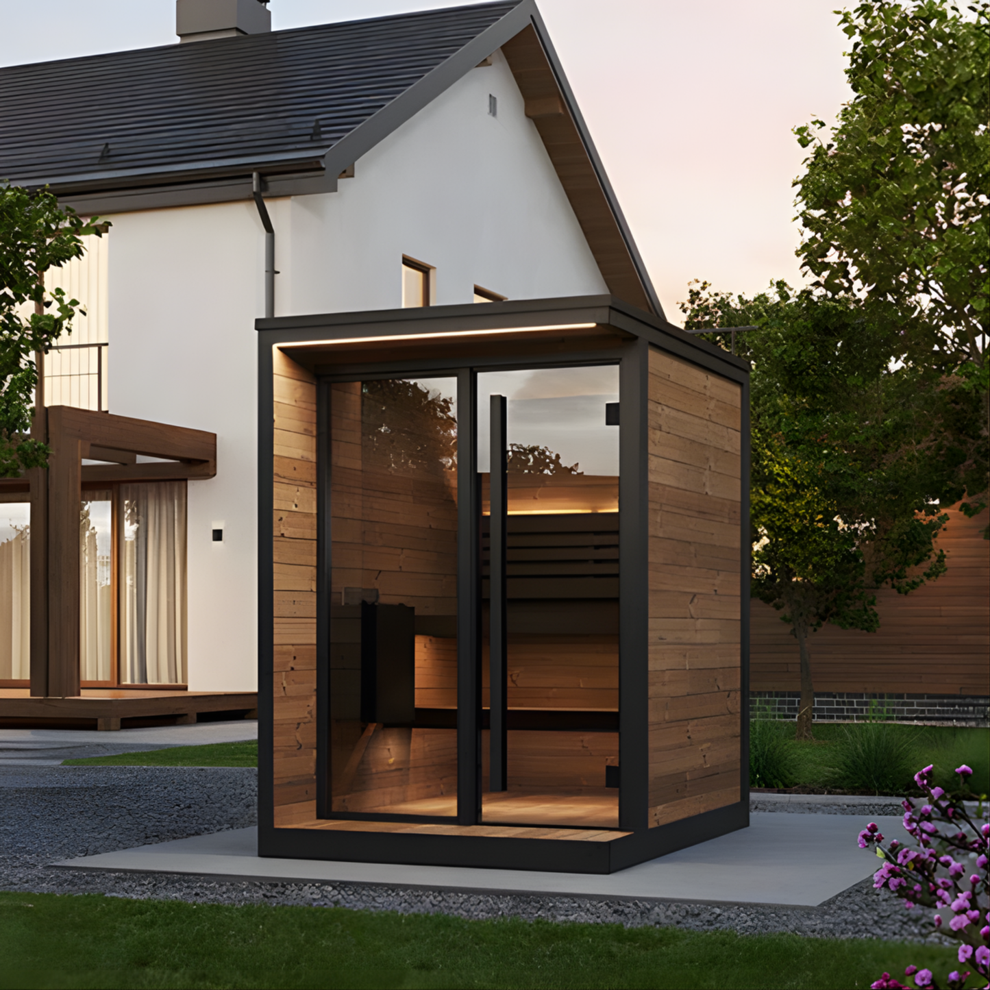 SaunaLife GL4 Outdoor Sauna (4 Person)