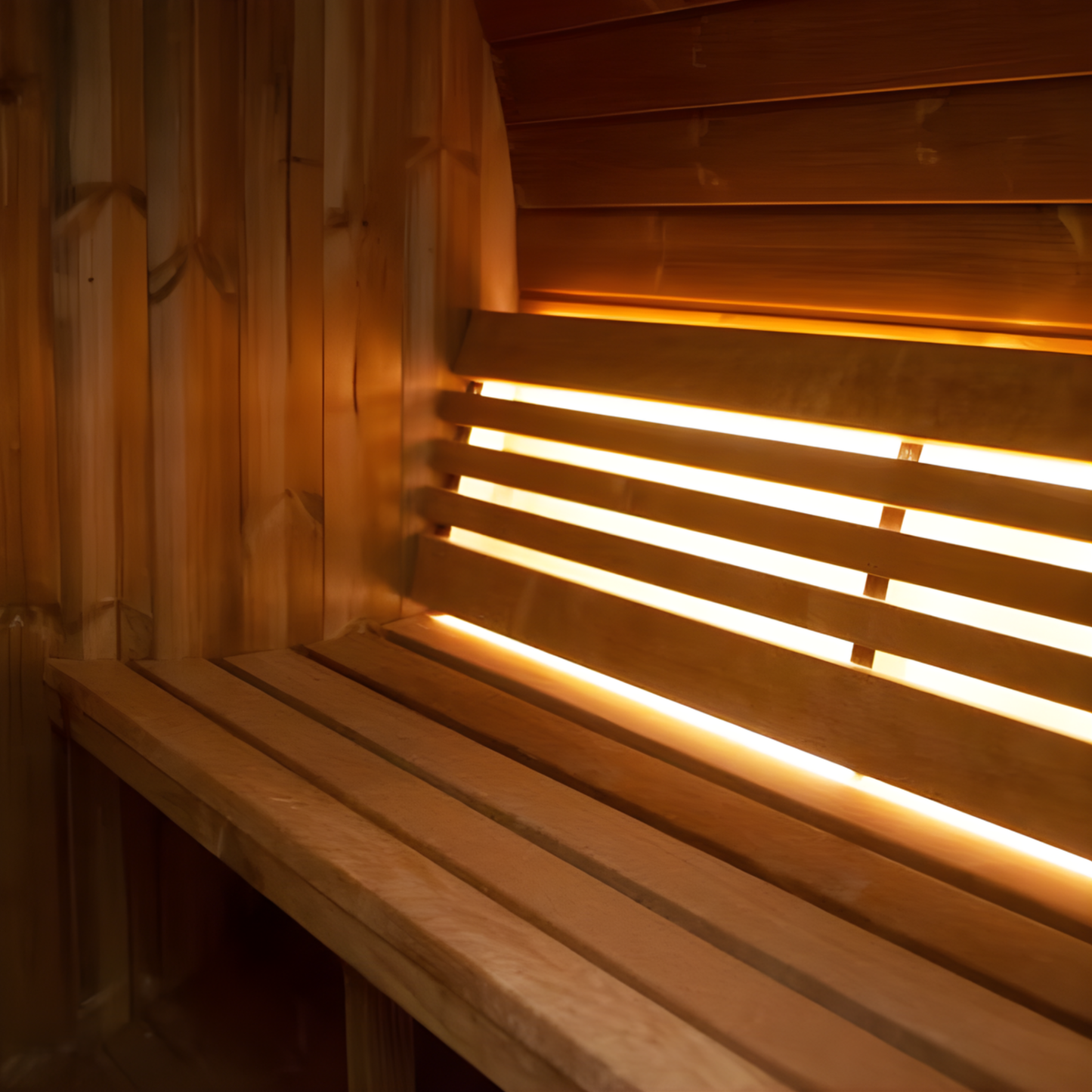 SaunaLife E7W Outdoor Barrel Sauna Rear Window (4 Person)