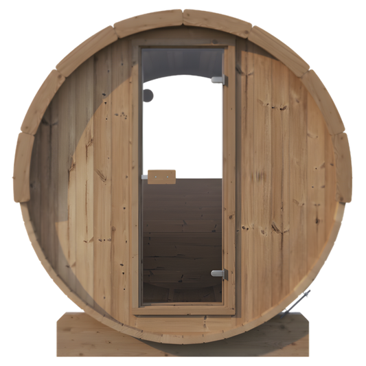 SaunaLife E7W Outdoor Barrel Sauna Rear Window (4 Person)