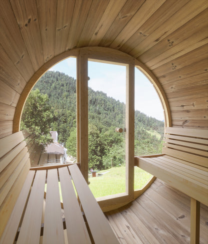 SaunaLife Model E8W Sauna Barrel-Window