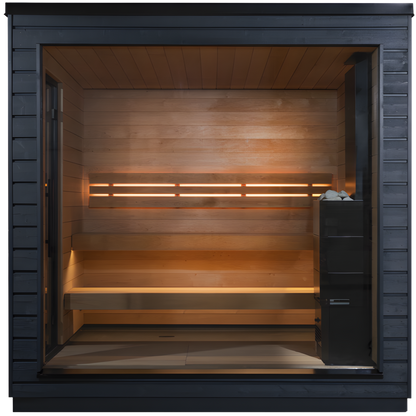 SaunaLife G6 Pre-Assembled Outdoor Sauna (5 Person)