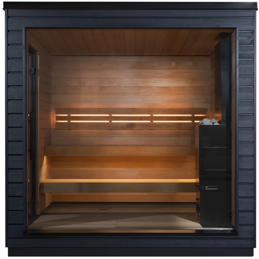 SaunaLife G6 Pre-Assembled Outdoor Sauna (5 Person)