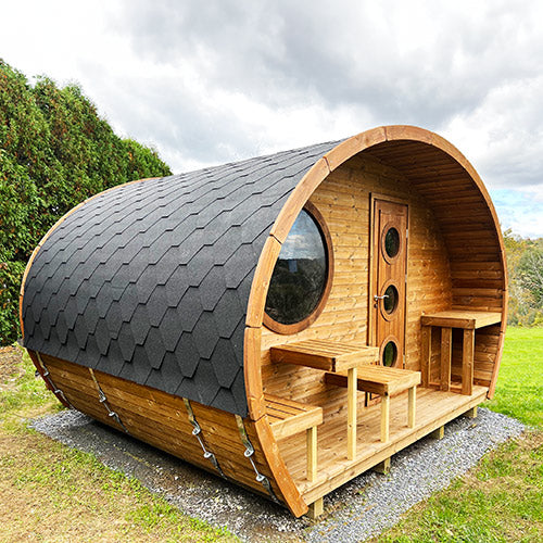 SaunaLife G11 2-Room Outdoor Home Sauna Kit SaunaLife Model G11