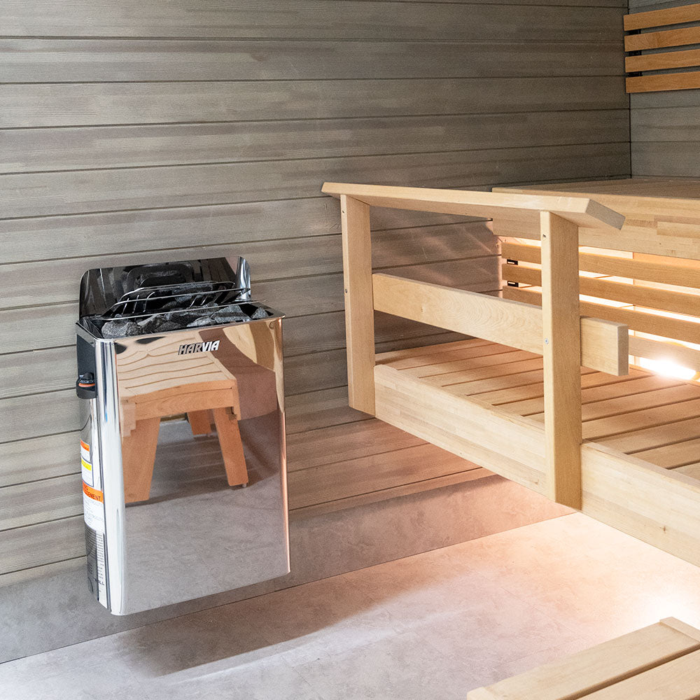 Harvia The Wall SWS60 The Wall Series, 6kW, Sauna Heater, Stainless Steel