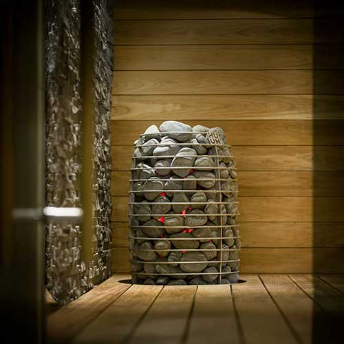 HUUM HIVE MINI 11 Electric Heater  (WITH WIFI) + HUUM UKU LOCAL CONTROLLER + 10 boxes of HUUM STONES 24