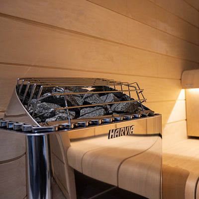 Harvia KIP60W Electric Heater +  WiFi controller + Harvia AC3000 stones (1 order of sauna stones)