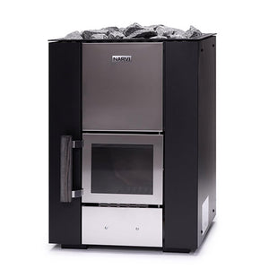 $1,395 16kW Narvi Kuru Wood-Burning Heater + $30 Narvi Split-Face Stones (2 orders of stones) + $65 Narvi Round Stones (2 order of stones