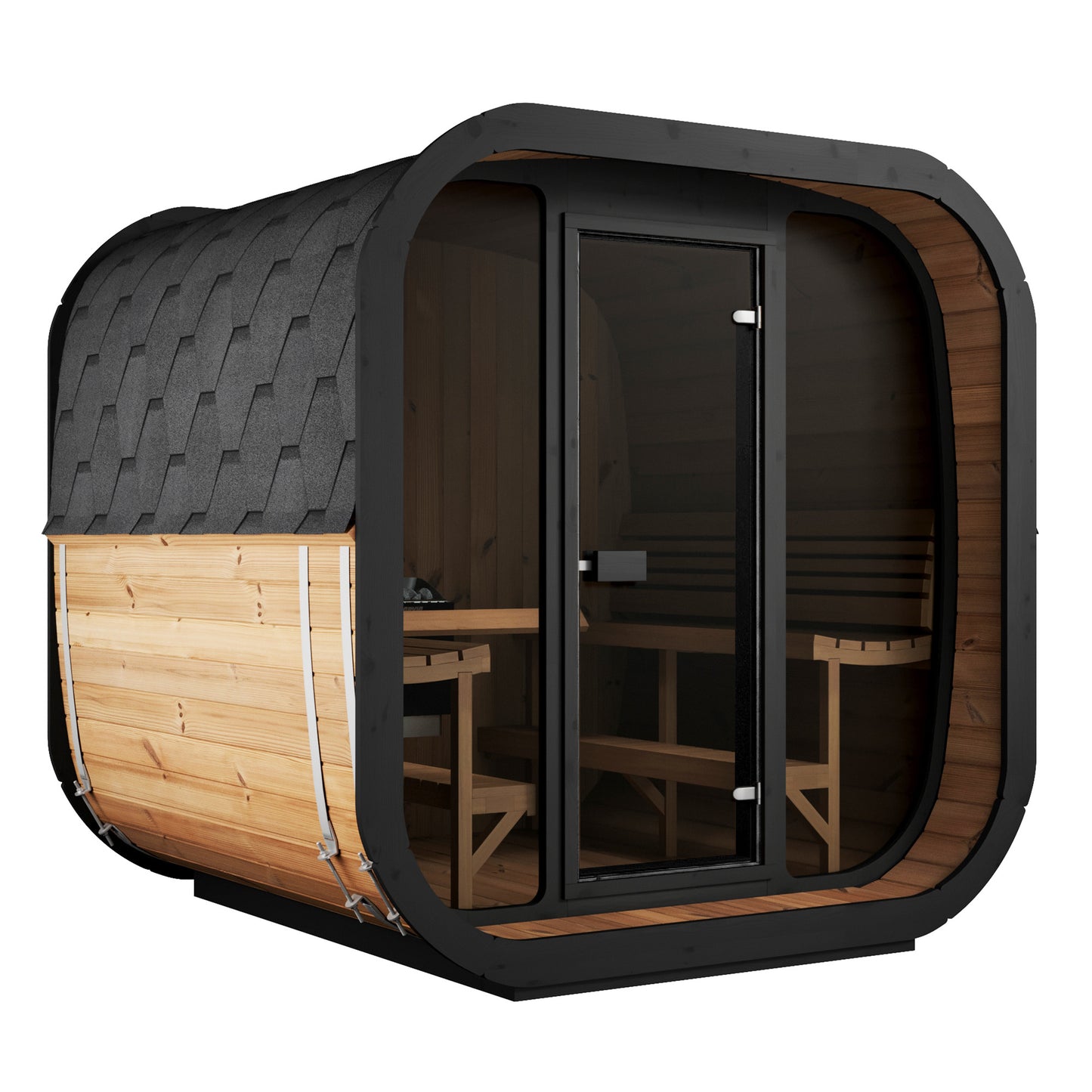 SaunaLife CL7G Outdoor Cube Sauna (6 person)