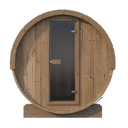 SaunaLife E8 Outdoor Barrel Sauna (6 person)