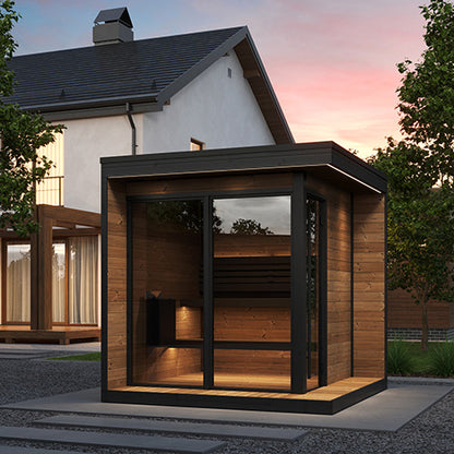 SaunaLife GL6 Outdoor Sauna Kit
