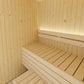 SaunaLife X2 Indoor Sauna with Glass Front (2 Person)