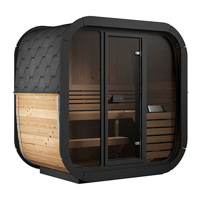 SaunaLife Model CL4G Cube-Series Outdoor Home Sauna Kit, Up to 3 Persons