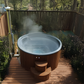 SaunaLife S4N Wood Fired Hot Tub (6 Person)