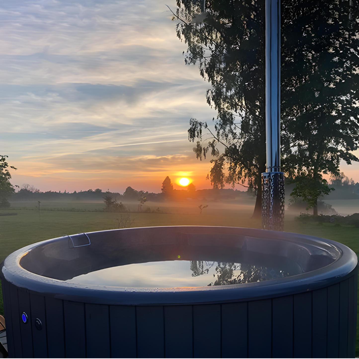 SaunaLife S4N Wood Fired Hot Tub (6 Person)