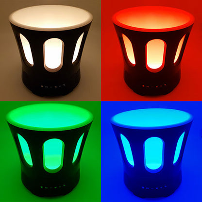 SaunaLife SaunaZone - Bluetooth Speaker, Sauna Bucket, with Lights