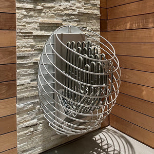 $1,416 Huum Drop 7.5 Electric Heater + $1,277  Huum UKU Local Heater control with UKU WiFi  + $65 Huum Stones 24 (4 orders of sauna stones)