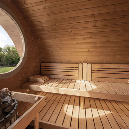 SaunaLife G11 2-Room Outdoor Home Sauna Kit SaunaLife Model G11